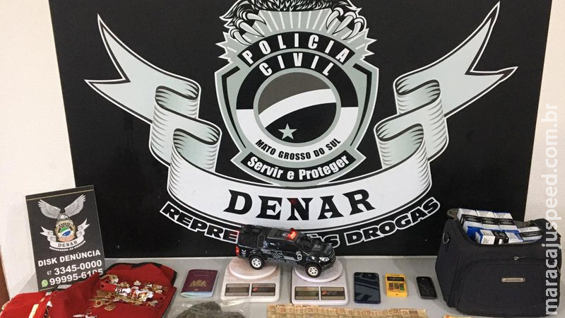 Com ecstasy e até morfina, traficante que fazia delivery com carro de luxo é preso em Campo Grande Com ecstasy e até morfina, traficante que fazia delivery com carro de luxo é preso em Campo Grande