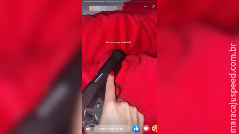 Corregedoria investiga PM que deu arma para namorada aprender a atirar