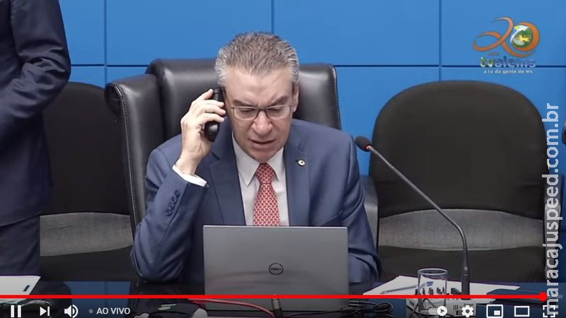 Deputado Cabo Almi apresenta melhora não muito significativa, diz presidente da Alems