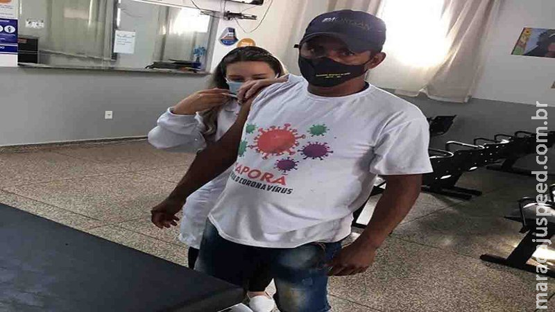 Em MS, cidade mais avançada na vacinação aplica 1ª dose em pessoas com 35 anos ou mais Em MS, cidade mais avançada na vacinação aplica 1ª dose em pessoas com 35 anos ou mais