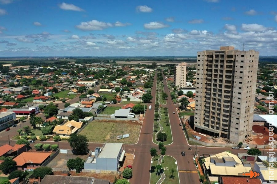 Em Sidrolândia o sol aparece entre poucas nuvens, e a variação estimada de temperatura é de 19°C a 31°C. Em Sidrolândia o sol aparece entre poucas nuvens, e a variação estimada de temperatura é de 19°C a 31°C.