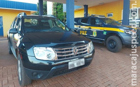 Em Sidrolândia PRF recupera veículo roubado/furtado em Campo Grande Em Sidrolândia PRF recupera veículo roubado/furtado em Campo Grande