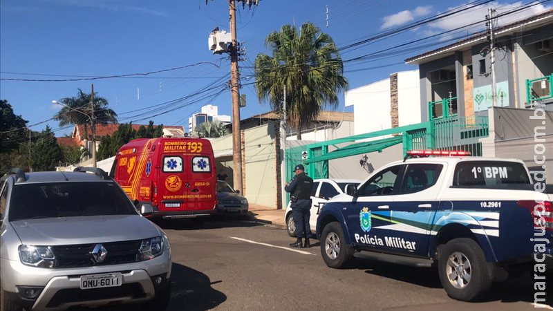 Entregador é ferido a tiro após reagir a assalto no centro de Campo Grande Entregador é ferido a tiro após reagir a assalto no centro de Campo Grande