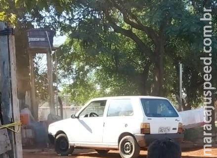 Fiat Uno que atende clube de mães é furtado na Moreninhas