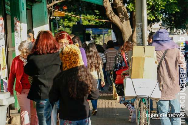 Frio mais intenso do ano chega a MS na virada do mês e com mínimas de 4°C Frio mais intenso do ano chega a MS na virada do mês e com mínimas de 4°C