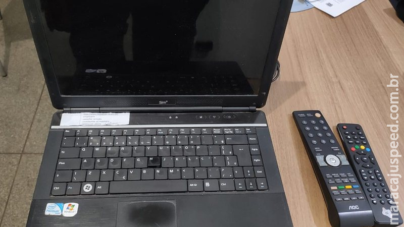 Homem é preso por furtar televisão e notebook de clínica odontológica