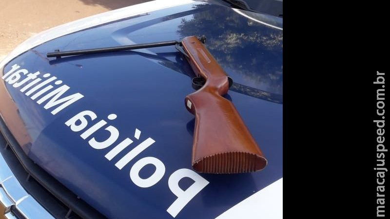 Homem é preso por porte ilegal de arma de fogo durante operação Homem é preso por porte ilegal de arma de fogo durante operação
