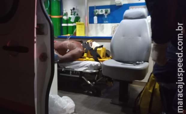 Homem fica em estado grave após ser espancado com barra de ferro Homem fica em estado grave após ser espancado com barra de ferro