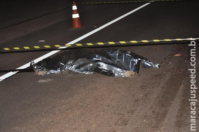 Idosa morre após ser atropelada na rodovia BR-163 em MS Idosa morre após ser atropelada na rodovia BR-163 em MS