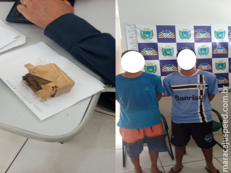 Maracaju: Polícia Militar atende ocorrência de disparo de arma de fogo, contra dois jovens, um foi ferido na perna, posteriormente dupla foi presa por tráfico de droga