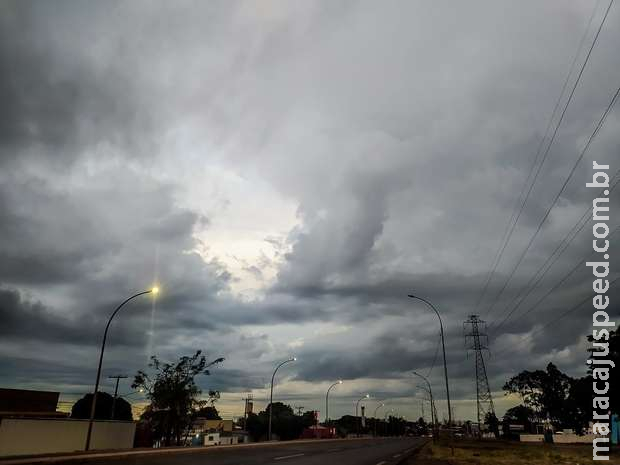 Massa de ar polar derruba temperaturas e chuva chega em MS Massa de ar polar derruba temperaturas e chuva chega em MS