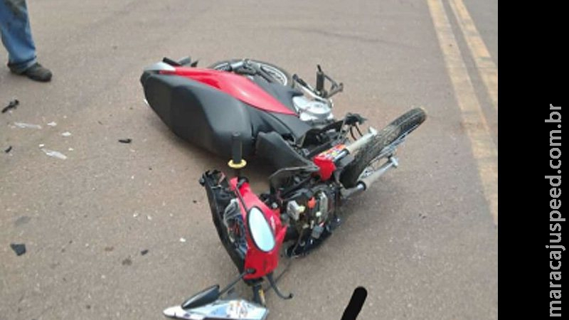 Motociclista bate em Gol em cruzamento e morre em acidente em Campo Grande Motociclista bate em Gol em cruzamento e morre em acidente em Campo Grande