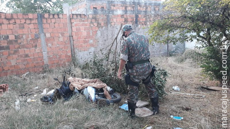 Motociclista é furtada durante ida à manicure e recupera moto antes de dar falta em MS