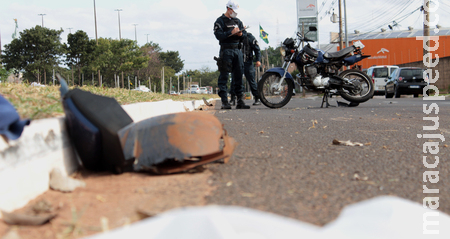  Motociclista morre após ser atropelado e arrastado na Capital 