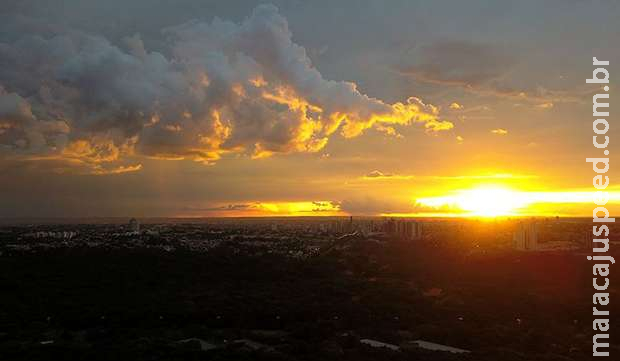 Na espera do frio, MS ainda terá calorzão de até 35°C no sabadão Na espera do frio, MS ainda terá calorzão de até 35°C no sabadão