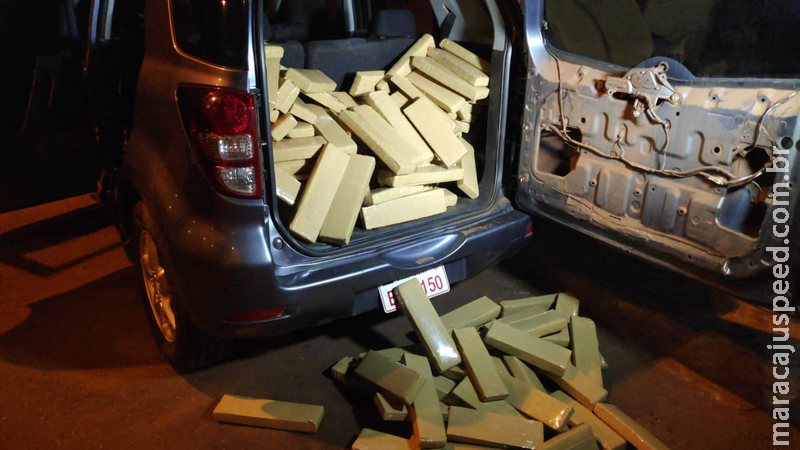 Paraguaio é preso com quase 200 quilos de maconha em Ponta Porã Paraguaio é preso com quase 200 quilos de maconha em Ponta Porã