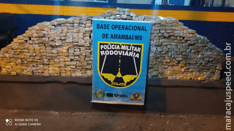 Polícia apreende mais de uma tonelada de maconha em duas operações