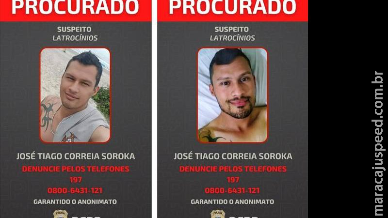 Polícia Civil do PR divulga foto do suspeito de matar campo-grandense em latrocínio Polícia Civil do PR divulga foto do suspeito de matar campo-grandense em latrocínio