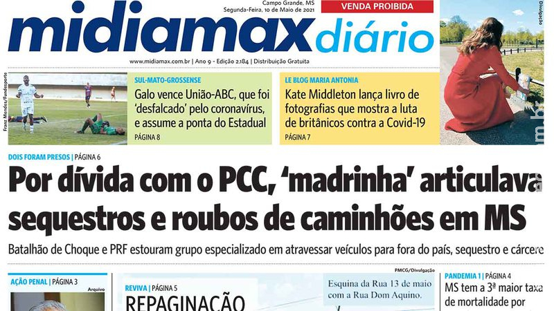 Polícia estoura quadrilha especializada em roubo de caminhões, sequestro e cárcere. Confira hoje no Midiamax Diário Polícia estoura quadrilha especializada em roubo de caminhões, sequestro e cárcere. Confira hoje no Midiamax Diário