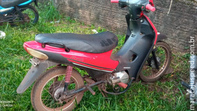 Polícia recupera em Paranhos motocicleta furtada mês passado em Sete Quedas