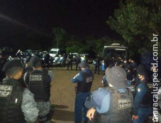 Prefeito pede reforço do Batalhão de Choque para manter lockdown em Dourados Prefeito pede reforço do Batalhão de Choque para manter lockdown em Dourados