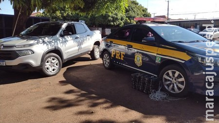 PRF apreende 37,8 Kg de pasta base de cocaína em Campo Grande (MS) PRF apreende 37,8 Kg de pasta base de cocaína em Campo Grande (MS)