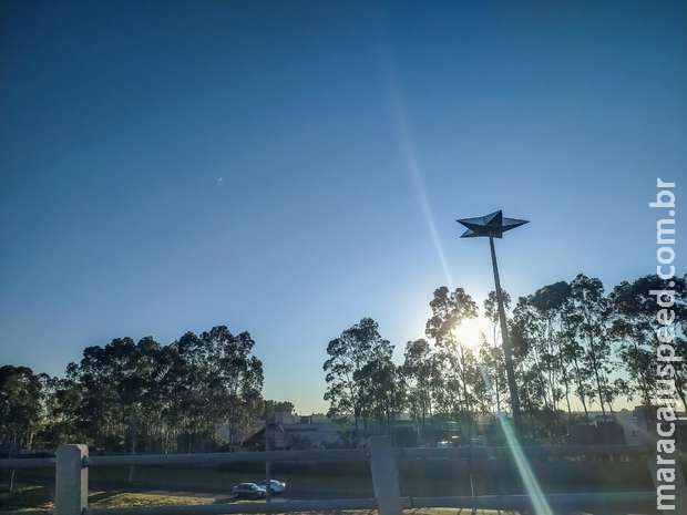 Quarta-feira de tempo firme e máxima de 35ºC em MS Quarta-feira de tempo firme e máxima de 35ºC em MS