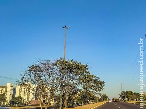Quarta-feira será ensolarada em todo MS Quarta-feira será ensolarada em todo MS