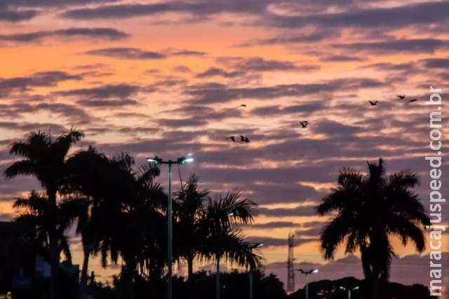 Quarta-feira tem céu nublado e queda nas temperaturas em MS Quarta-feira tem céu nublado e queda nas temperaturas em MS