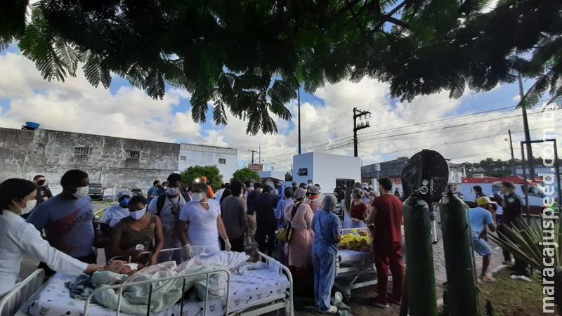 Quatro pacientes com covid morrem em incêndio que atingiu hospital no Sergipe Quatro pacientes com covid morrem em incêndio que atingiu hospital no Sergipe