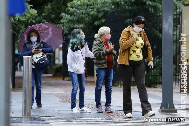 Tá chegando: massa de ar derruba temperatura para 13°C em MS Tá chegando: massa de ar derruba temperatura para 13°C em MS