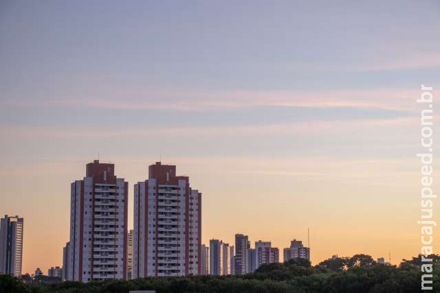  Terça-feira tem predomínio de tempo seco e calor de 36°C em MS 