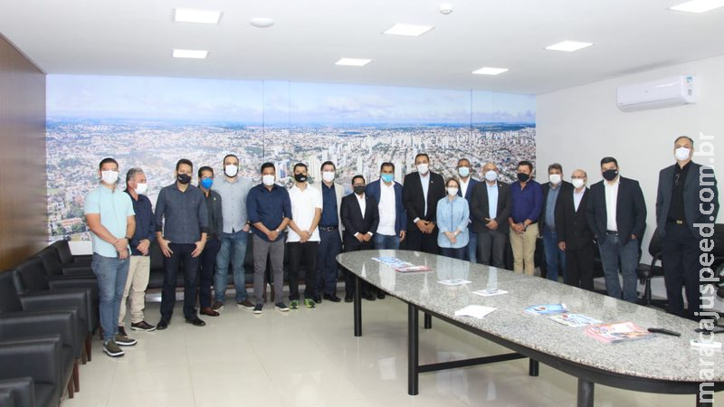 Tereza Cristina se reúne com vereadores para discutir ‘obra importante’ para Campo Grande