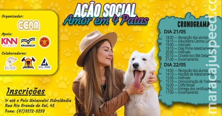 Uniasselvi junto com o Ceam estará promovendo ação Social em prol abrigo de cães e gatos de Sidrolândia Uniasselvi junto com o Ceam estará promovendo ação Social em prol abrigo de cães e gatos de Sidrolândia