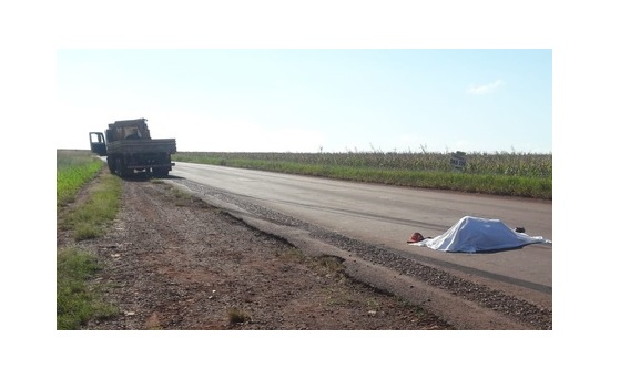 Adolescente é encontrado morto em rodovia de Aral Moreira