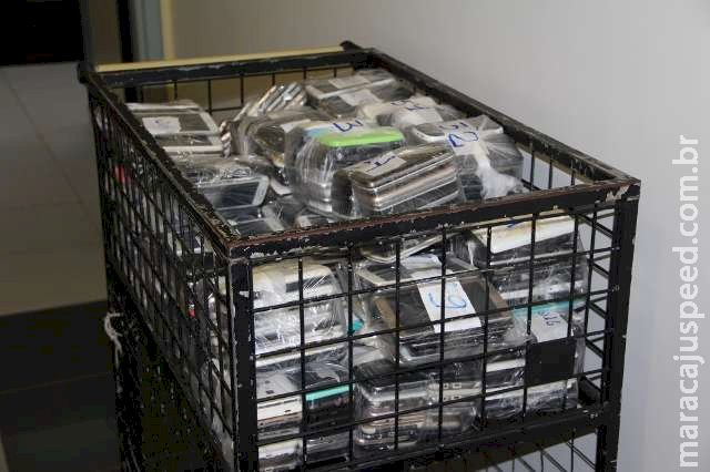 Apreensão de celulares em presídios de MS cresce 18% durante a pandemia 