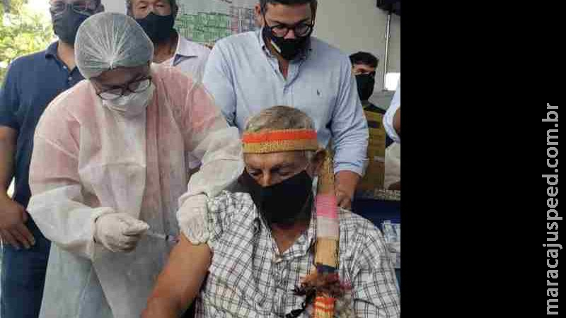 Baixa imunização contra Covid-19 em aldeias de MS está ligada à burocracia e falta de planejamento, diz líder indígena Baixa imunização contra Covid-19 em aldeias de MS está ligada à burocracia e falta de planejamento, diz líder indígena
