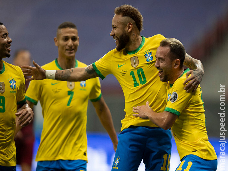 Brasil abre Copa América com boa vitória sobre a Venezuela Brasil abre Copa América com boa vitória sobre a Venezuela