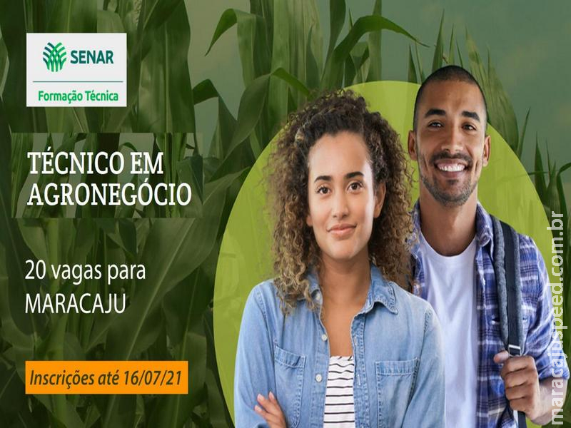 Com 20 vagas para Maracaju, Senar abre inscrições para curso Técnico em Agronegócio