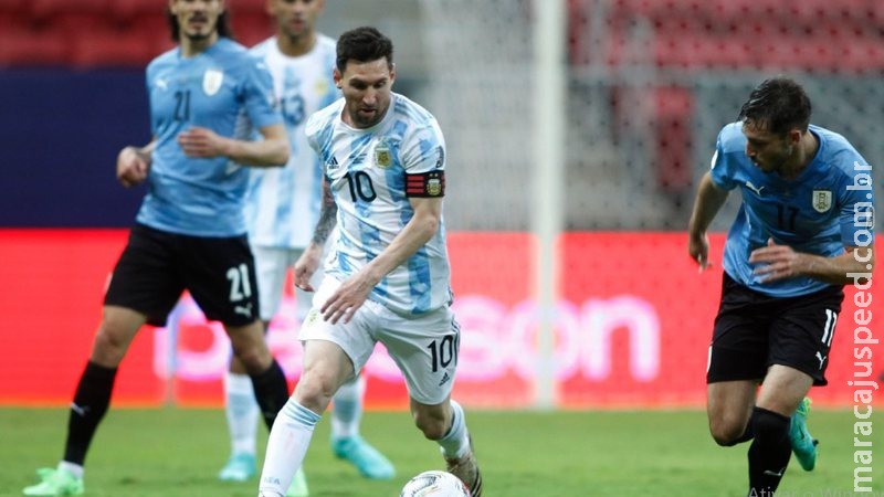Com boa atuação de Messi, Argentina domina e vence o Uruguai em Brasília