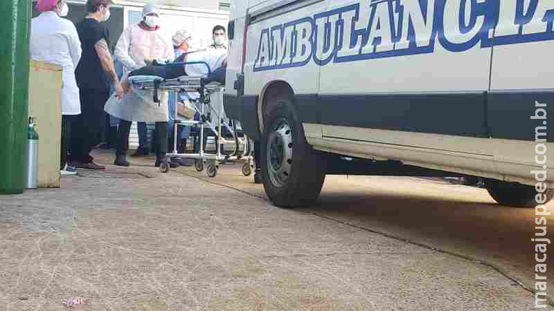 Com três intubados, pacientes com Covid de Dourados seguem para Rondônia Com três intubados, pacientes com Covid de Dourados seguem para Rondônia