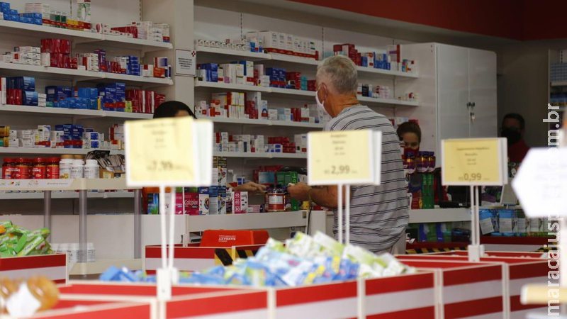 Compra para automedicação disparou durante a pandemia em MS, aponta estudo Compra para automedicação disparou durante a pandemia em MS, aponta estudo