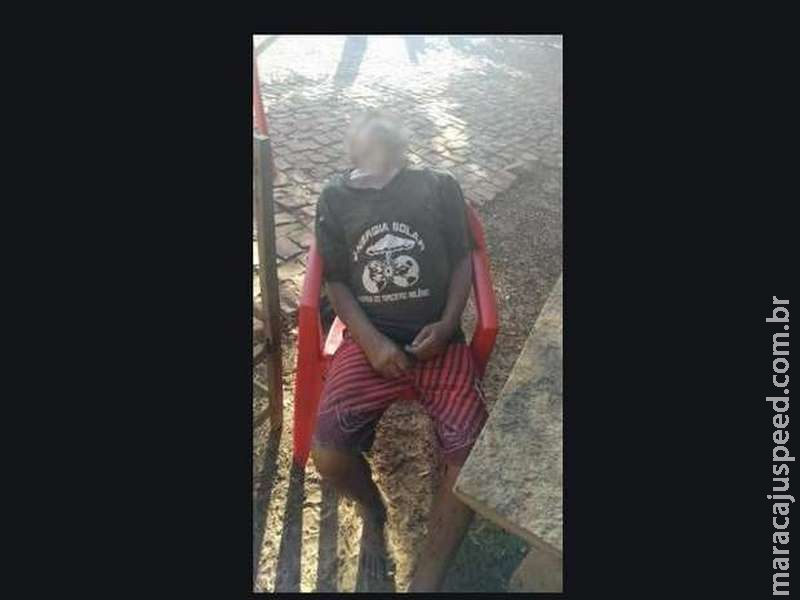 Em Aparecida do Taboado, idoso é encontrado morto sentado em cadeira Em Aparecida do Taboado, idoso é encontrado morto sentado em cadeira