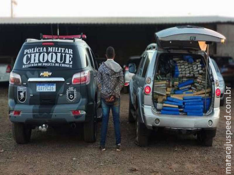 Em perseguição de cinema, Choque atira em pneus e prende traficantes em Campo Grande Em perseguição de cinema, Choque atira em pneus e prende traficantes em Campo Grande