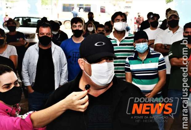 Empresário contrário ao lockdown em Dourados é encaminhado à delegacia Empresário contrário ao lockdown em Dourados é encaminhado à delegacia
