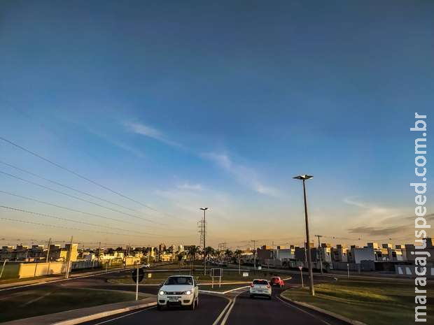 Frio começa a ir embora e temperaturas ficam em elevação em MS Frio começa a ir embora e temperaturas ficam em elevação em MS