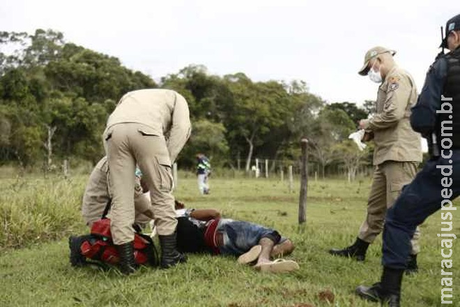 Homem é espancado e confundido com Lazaro em Campo Grande Homem é espancado e confundido com Lazaro em Campo Grande