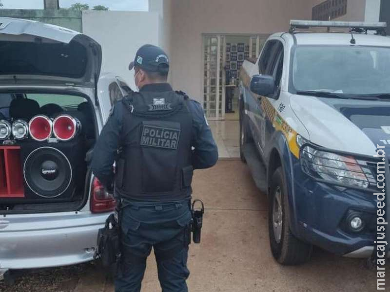 Homem é preso por abusar de som alto em conveniência de Três Lagoas Homem é preso por abusar de som alto em conveniência de Três Lagoas