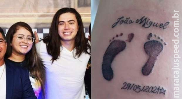 Irmã de Whindersson tatua nome de João Miguel: Irmã de Whindersson tatua nome de João Miguel: