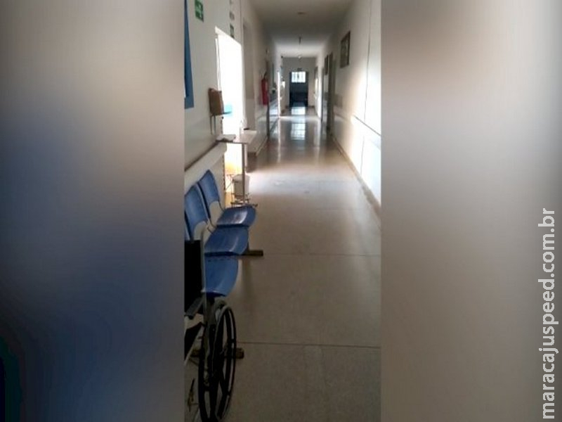 "Lockdown funciona", diz servidor sobre corredor vazio em UPA "Lockdown funciona", diz servidor sobre corredor vazio em UPA